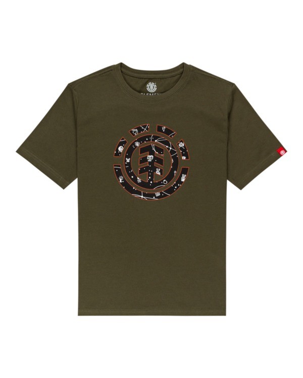 0 Cookie Galaxy - T-Shirt for Boys Green Z2SSC6ELF1 Element