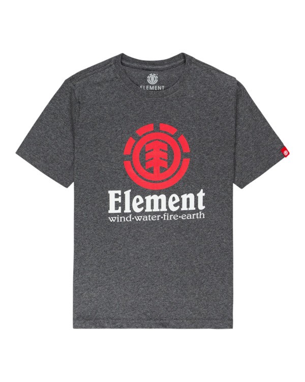 0 Vertical - T-Shirt for Boys Gray Z2SSC8ELF1 Element