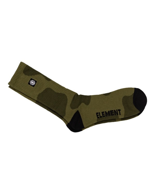 0 Rampage - Skate Socks for Men Green Z5SOA3ELF1 Element