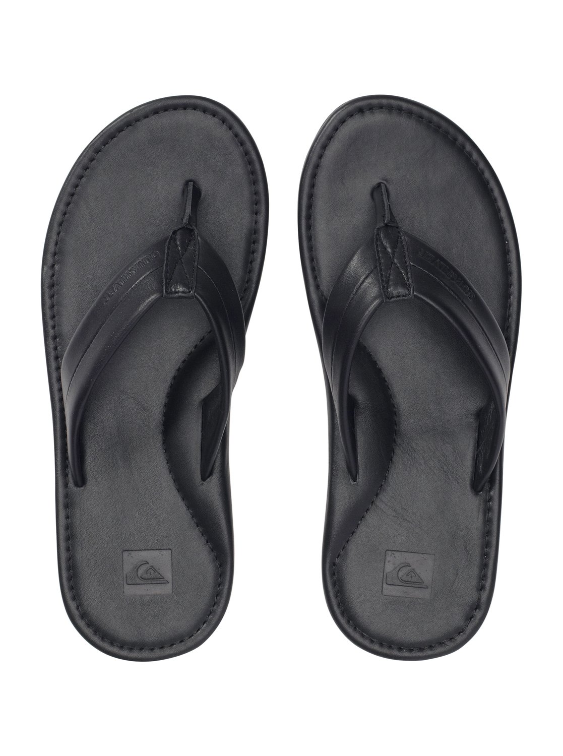 quiksilver leather flip flops