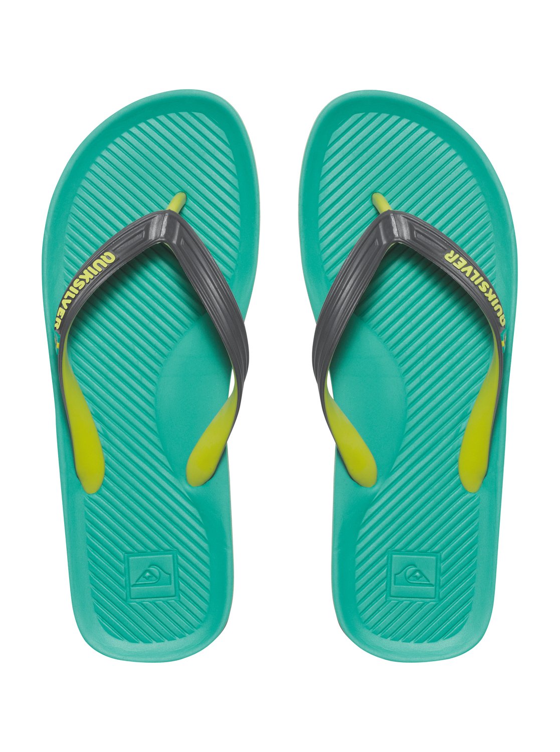 quiksilver rasta flip flops