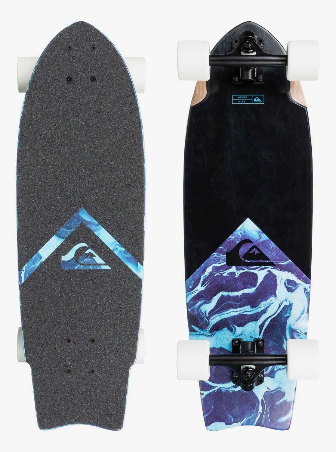 Skate Marble 28" Mid Size Cruiser Skateboard Complete EGL0MARBLE Roxy