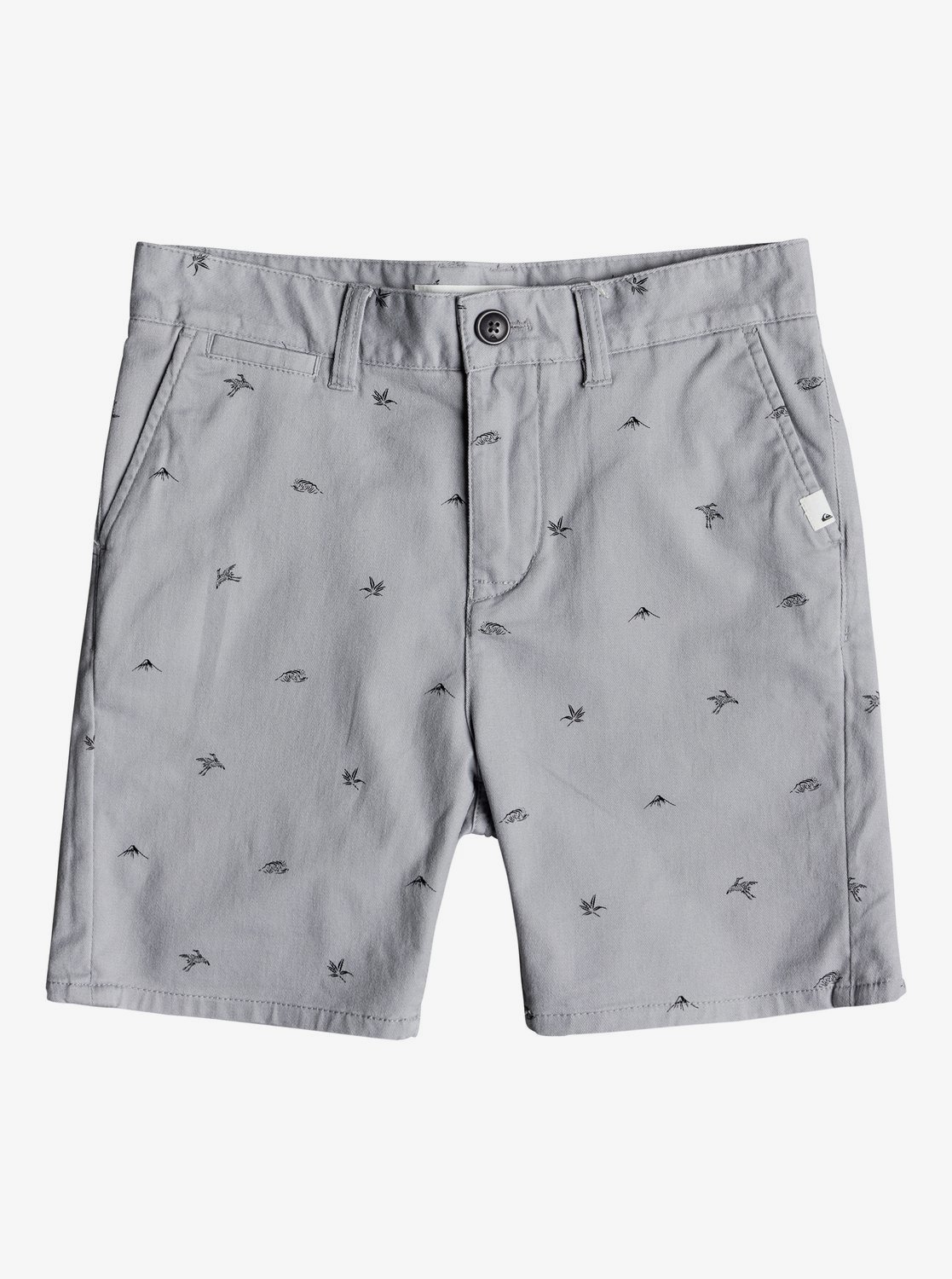 Boys grey chino shorts clearance