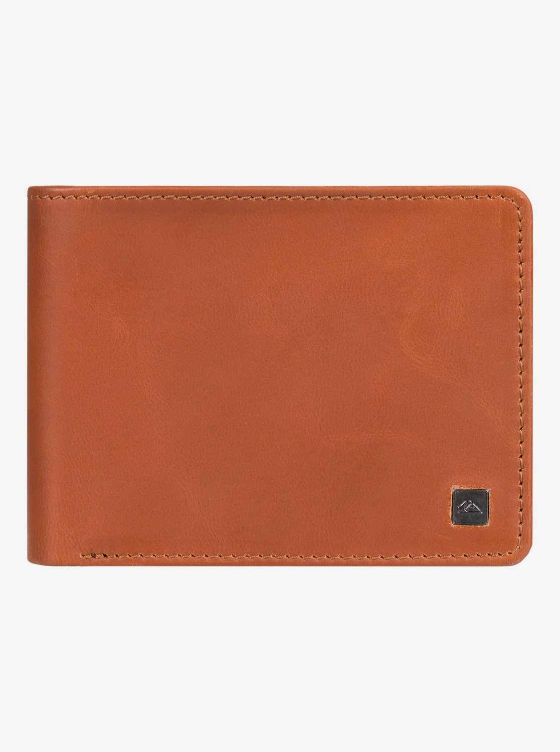 Negro Hombre M Cartera de Cuero de Doble Hoja Quiksilver