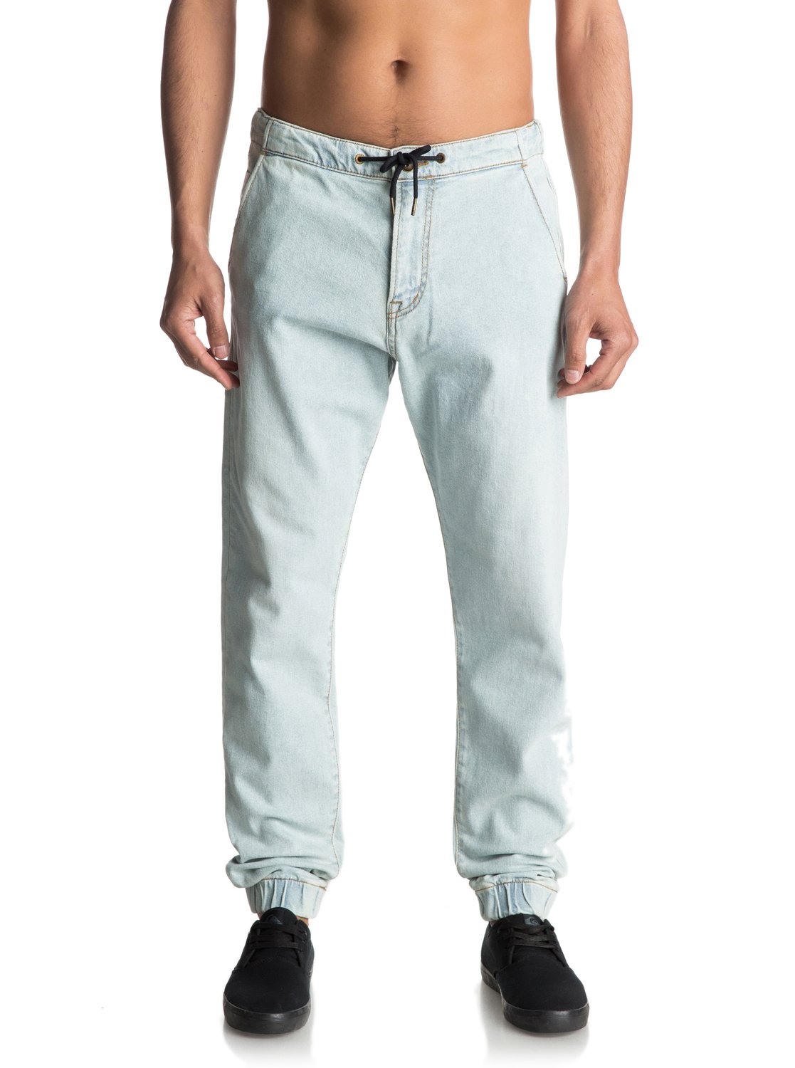 Bradfonic Pantalon Bleached Denim Jogging De En Eqydp03323 u1TFKlJc3