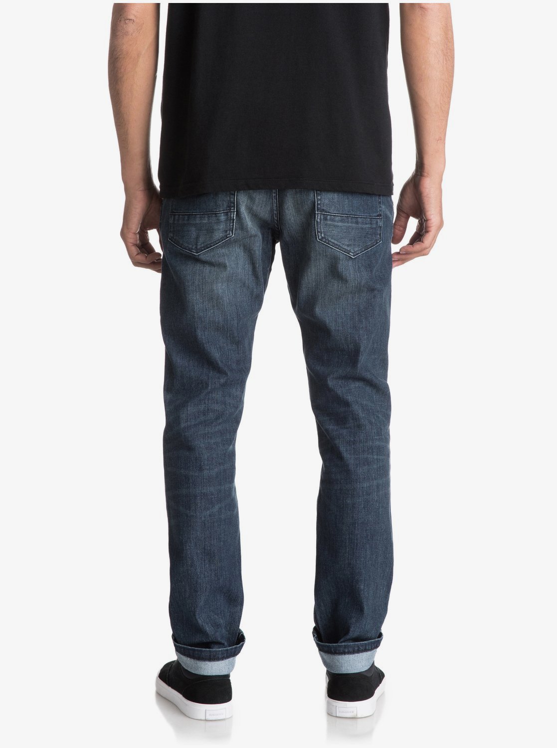 Athletic Coolmax Tapered Fit Jeans for Men EQYDP03335 Quiksilver
