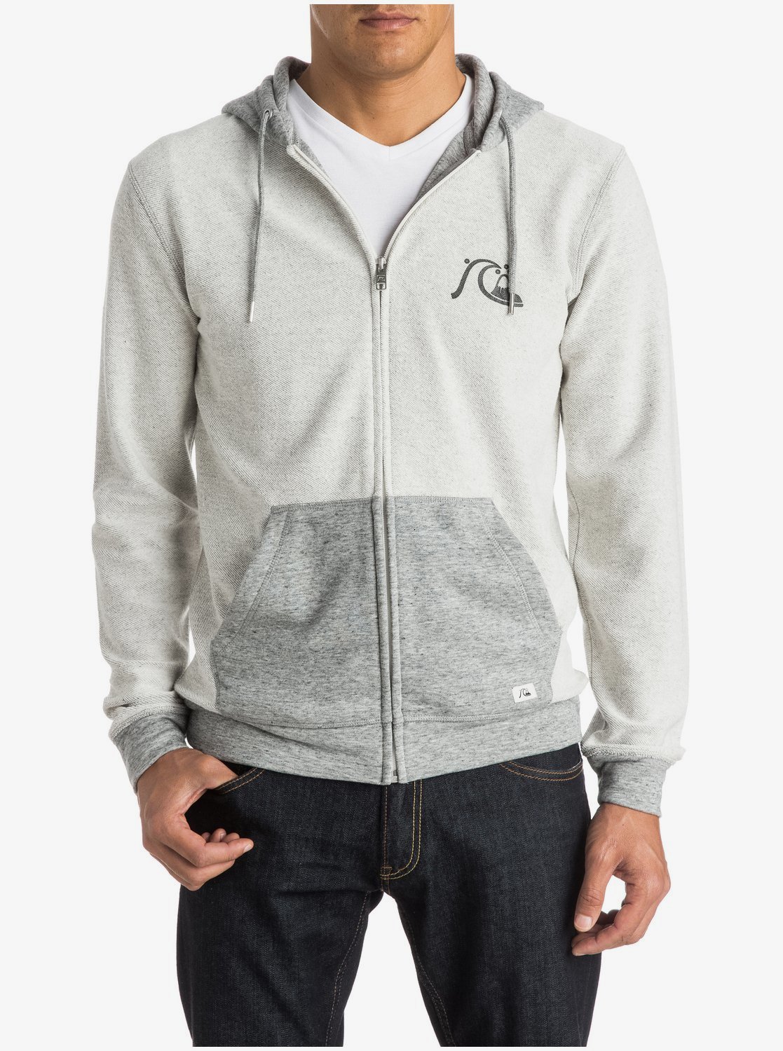 reverse zipper jeans