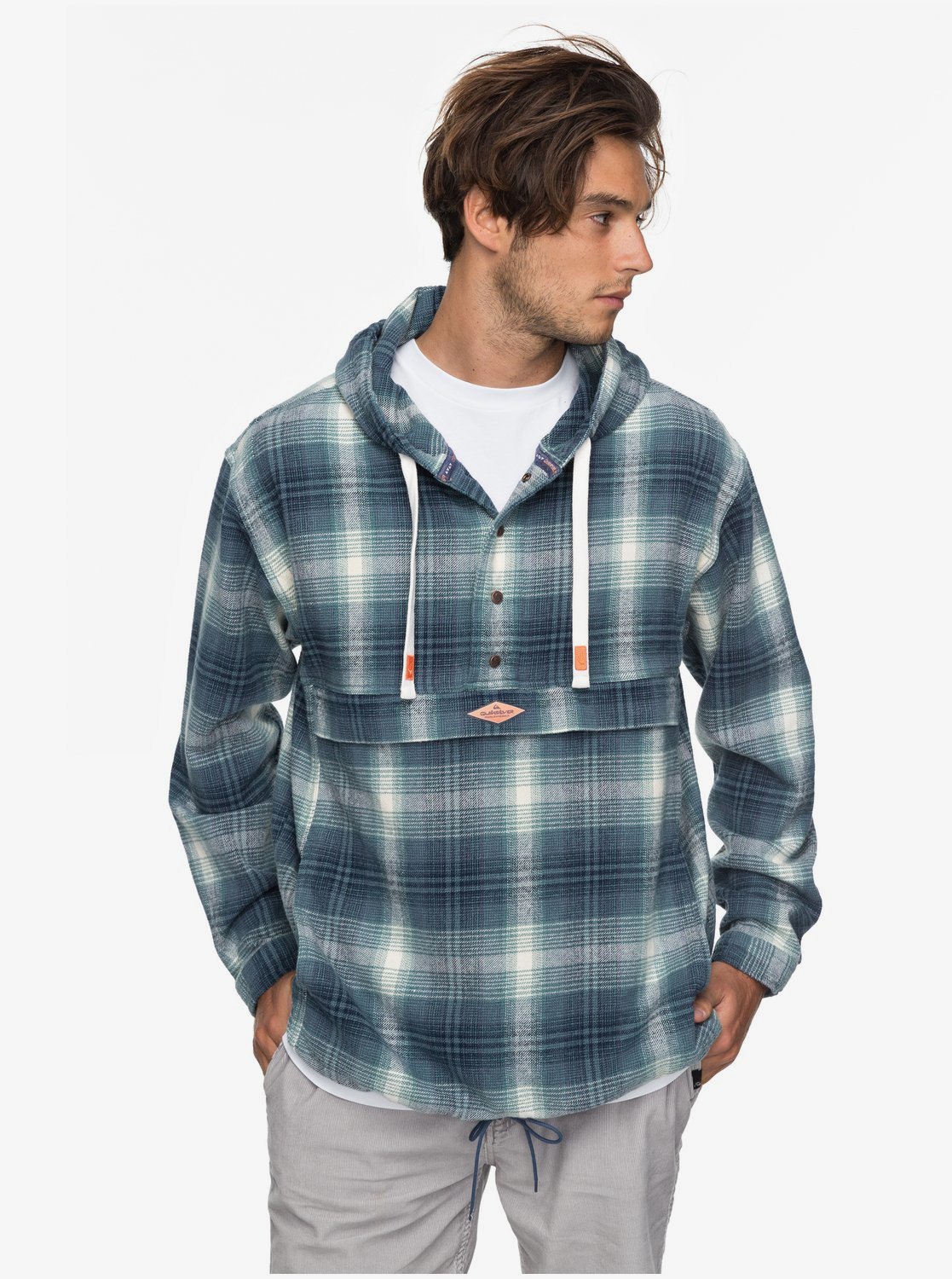 Mad Wax 2 FlanellHoodie für Männer 3613373456045 Quiksilver