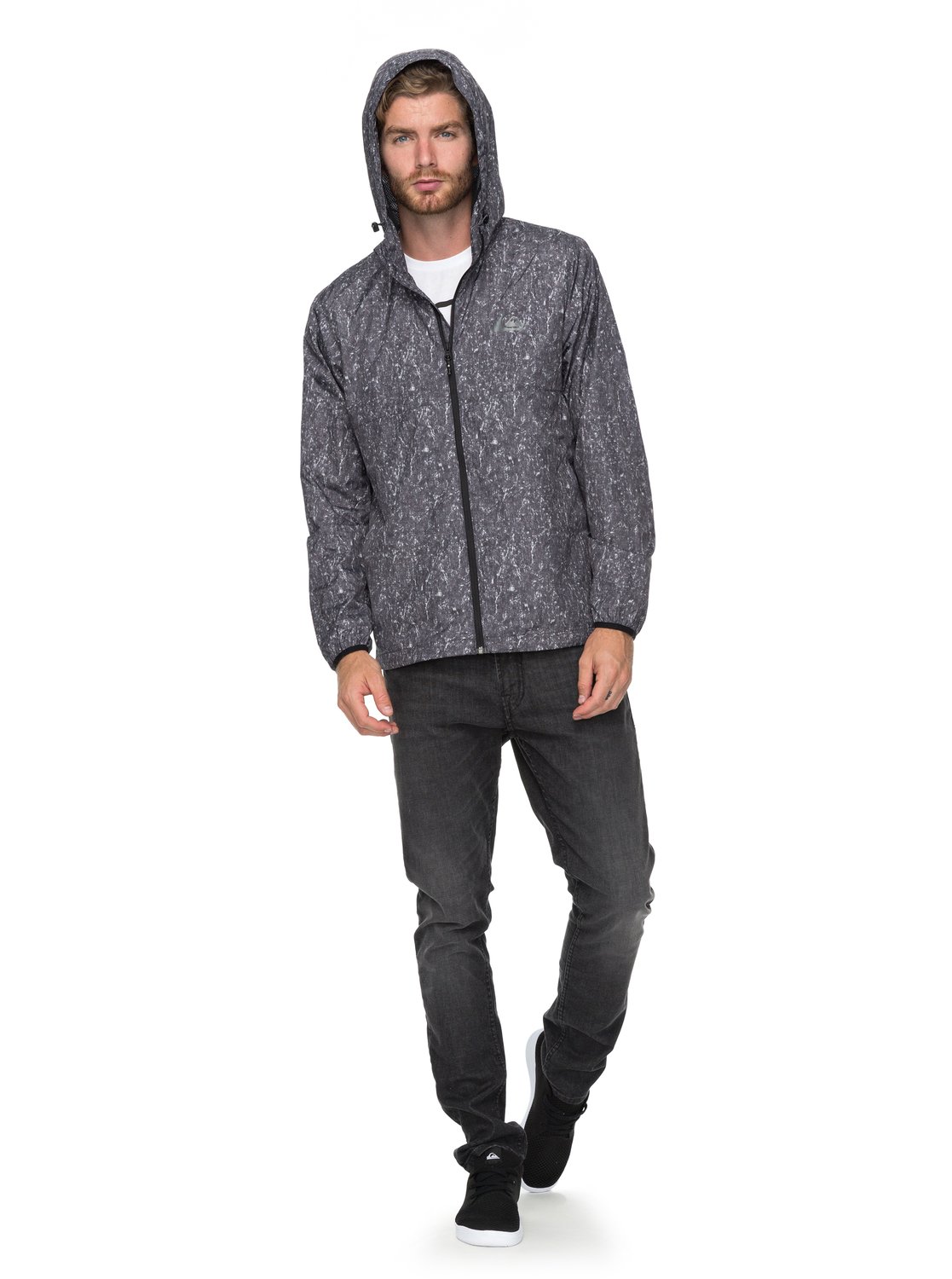 jaqueta quiksilver everyday windbreaker