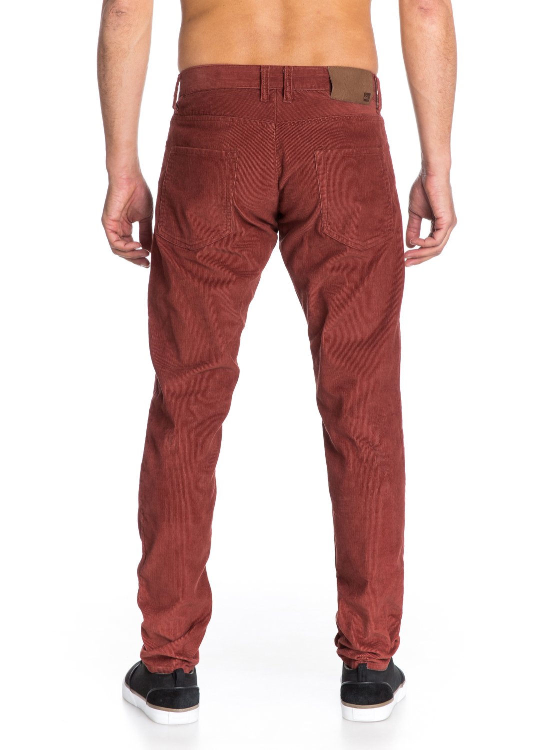 red cord pants