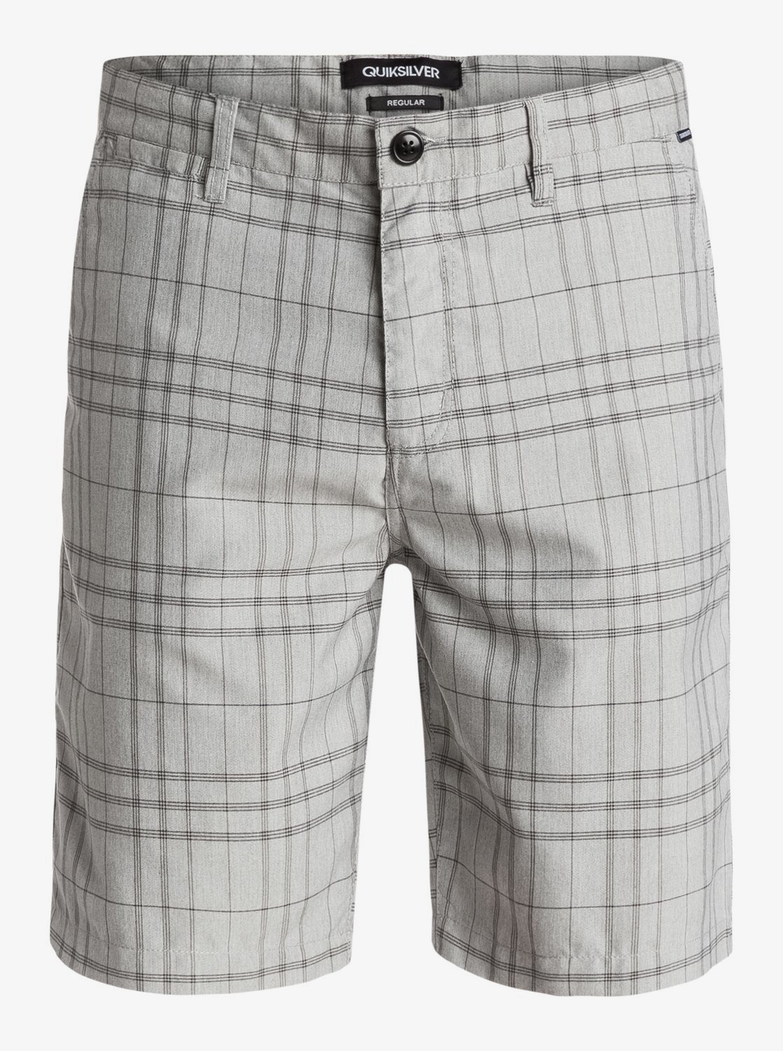 quiksilver plaid shorts