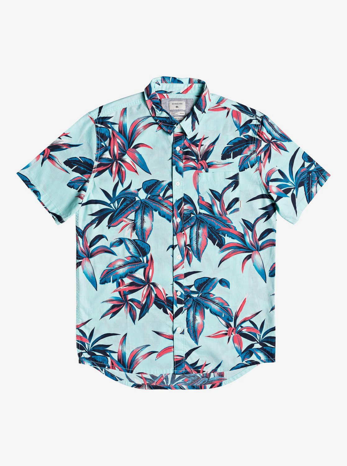 quiksilver hawaiian shirts