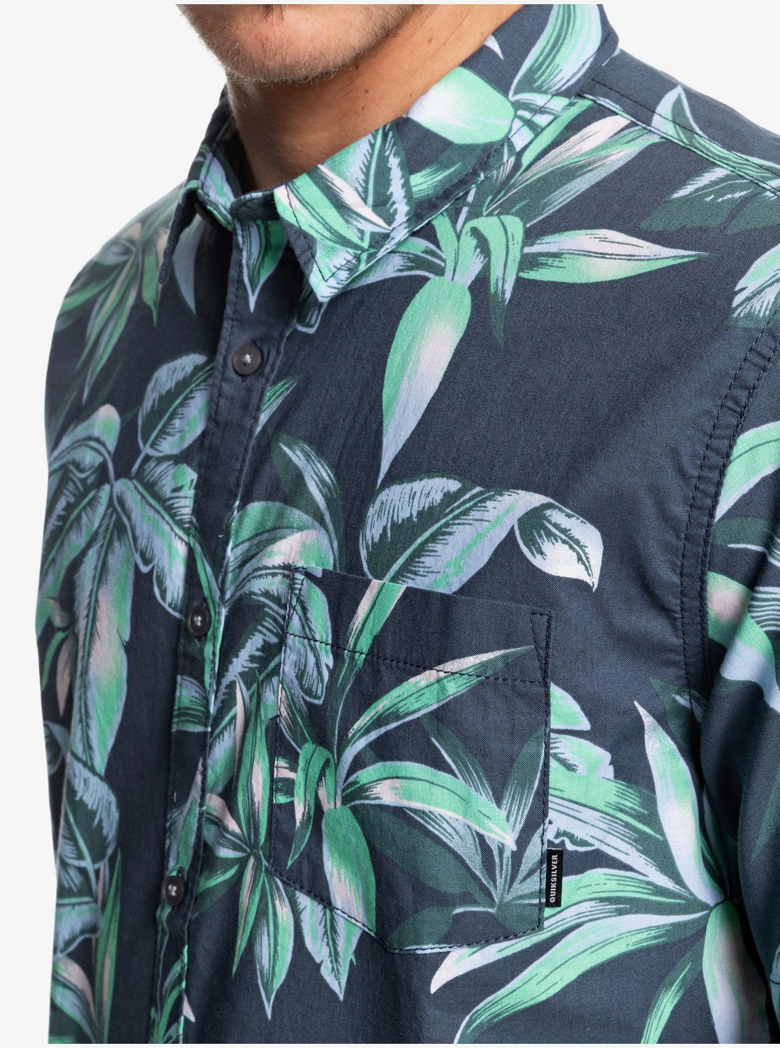 quiksilver hawaiian shirts