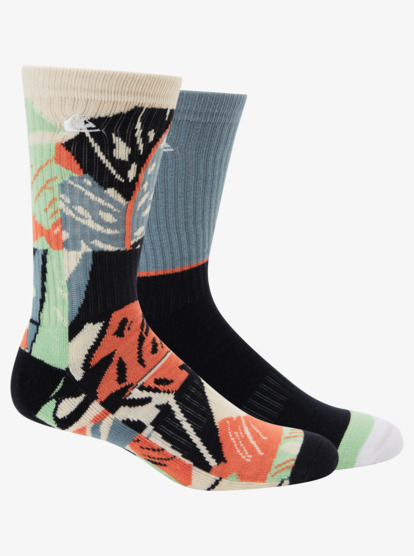 2 Pack Jacquard - Crew Socks  AQYAA03294