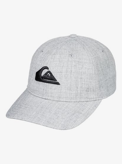 Charger Plus Snapback Cap Voor Heren Gray Quiksilver quiksilver kopen in de aanbieding