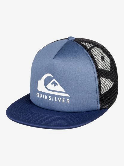 Foamslay Trucker Cap Voor Heren Blue Quiksilver quiksilver kopen in de aanbieding