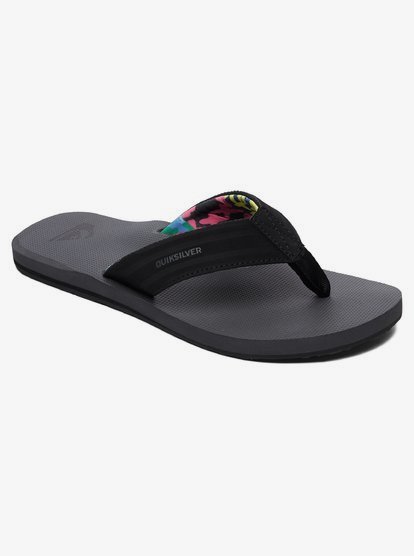 Island Oasis Sandalen Voor Heren Black Quiksilver quiksilver kopen in de aanbieding