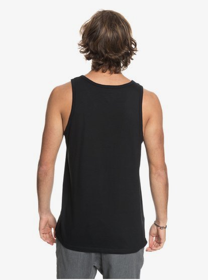 Quiksilver Mens Stars /& Stripes Tank Top Black