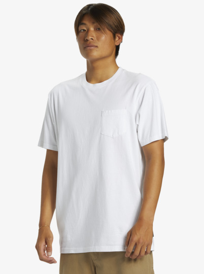 mens white tee shirts with pocket