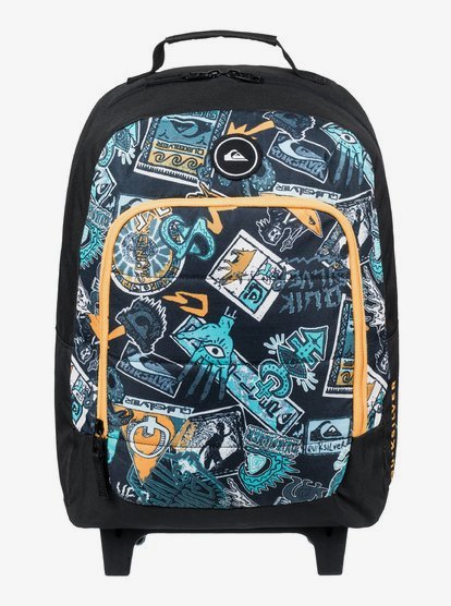 Wheelie Burst 26L Rugzak Op Wielen Yellow Quiksilver quiksilver kopen in de aanbieding
