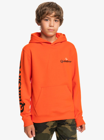 Champion neon 2024 orange hoodie