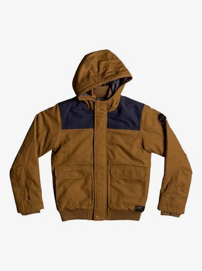 Brooks Island Dwr Waterafstotend Bomberjack Met Capuchon Voor Jongens Brown Quiksilver quiksilver kopen in de aanbieding Brooks Island Dwr Waterafstotend Bomberjack Met Capuchon Voor Jongens Brown Quiksilver quiksilver kopen in de aanbieding