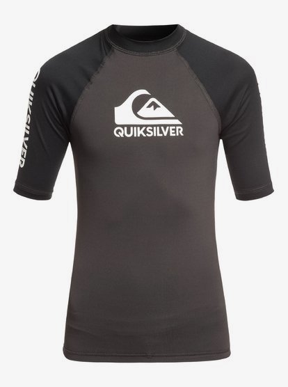 On Tour Rashguard Met Korte Mouwen En Upf 50 Voor Jongens 8 16 Black Quiksilver quiksilver kopen in de aanbieding On Tour Rashguard Met Korte Mouwen En Upf 50 Voor Jongens 8 16 Black Quiksilver quiksilver kopen in de aanbieding