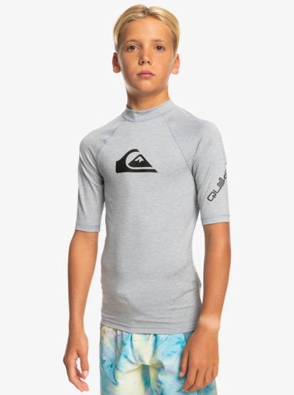 Quiksilver all time short best sale sleeve rashguard