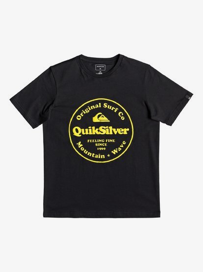 Secret Ingredient T Shirt Voor Jongens 8 16 Black Quiksilver quiksilver kopen in de aanbieding