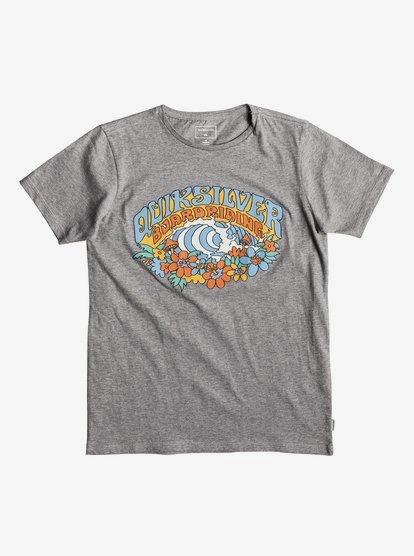 Phantasy Land T Shirt Voor Jongens 8 16 Black Quiksilver quiksilver kopen in de aanbieding