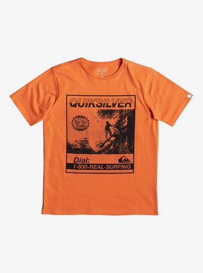 Temple Of The Dog T Shirt Voor Jongens 8 16 Orange Quiksilver quiksilver kopen in de aanbieding