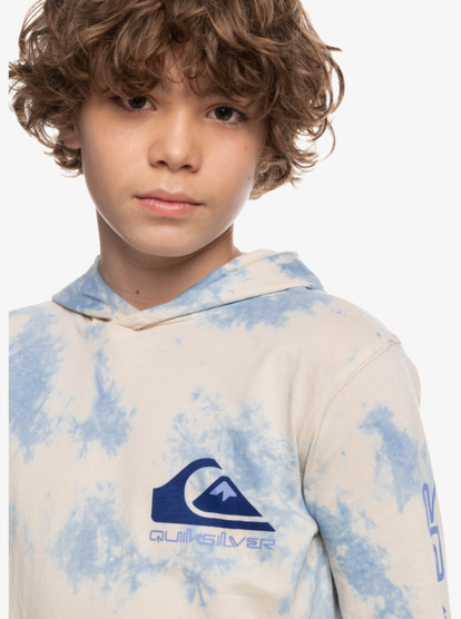 Omni Logo - Long Sleeve Hooded T-Shirt for Boys  EQBZT04527