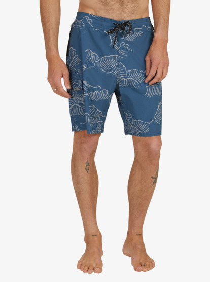 Waterman Paddler Print 19" - Board Shorts for Men  EQMBS03087