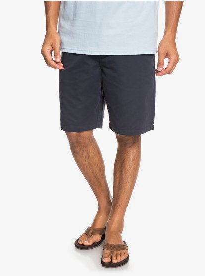 Waterman Maldive 20 Chino Short Voor Heren Blue Quiksilver quiksilver kopen in de aanbieding