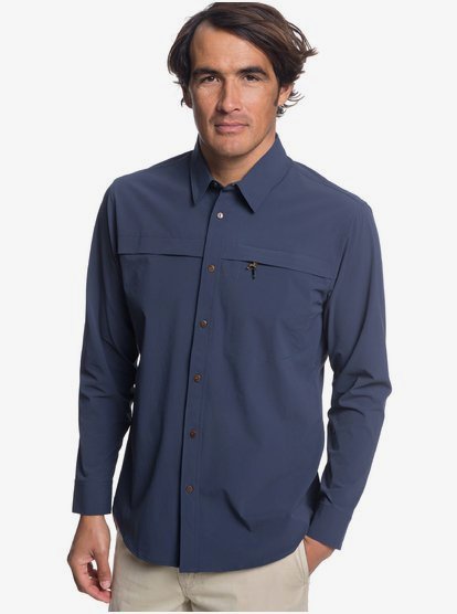 Waterman Salt Water Explorer Technisch Upf 30 Overhemd Met Lange Mouwen Voor Heren Blue Quiksilver quiksilver kopen in de aanbieding Waterman Salt Water Explorer Technisch Upf 30 Overhemd Met Lange Mouwen Voor Heren Blue Quiksilver quiksilver kopen in de aanbieding