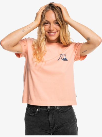 Crop - Short Sleeve T-Shirt for Women  EQWZT03082