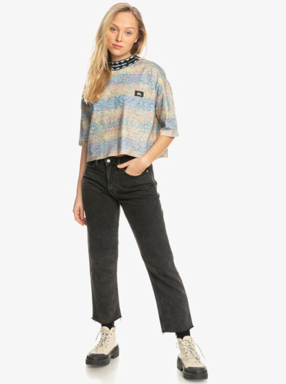 90s Crop - Long Sleeve T-Shirt for Women | Quiksilver