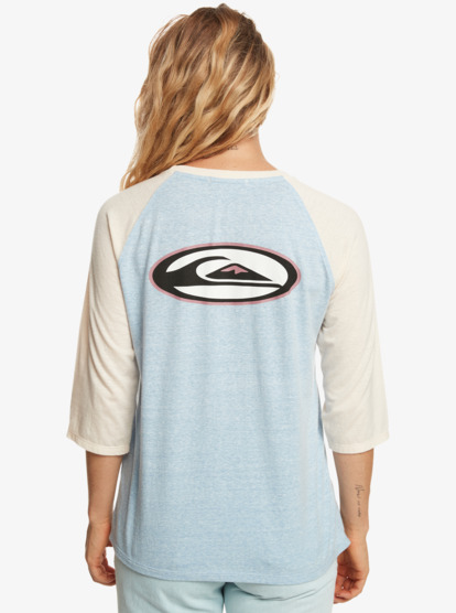 Quiksilver Womens - 3/4 Sleeve Raglan T-Shirt for Women EQWZT03130