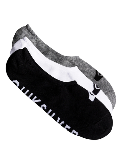 quiksilver, Короткие носки Quiksilver (3 пары), ASSORTED (ast) 0 Короткие носки Quiksilver (3 пары) Разноцветный EQYAA03668 Quiksilver