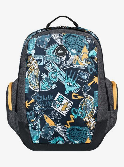 Schoolie 30L Grote Rugzak Yellow Quiksilver quiksilver kopen in de aanbieding