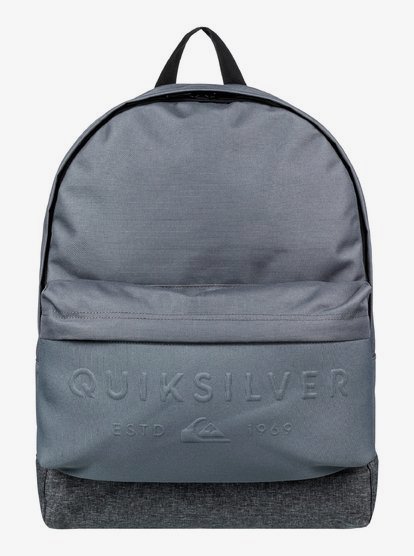 Everyday Poster Embossed 25L Medium Rugzak Black Quiksilver quiksilver kopen in de aanbieding