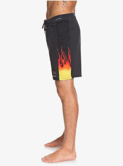 Highline Flame Arch 18 Boardshorts Voor Heren Black Quiksilver quiksilver kopen in de aanbieding Highline Flame Arch 18 Boardshorts Voor Heren Black Quiksilver quiksilver kopen in de aanbieding