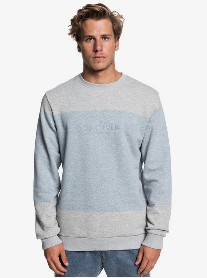 Vida Voice Sweater Voor Heren Blue Quiksilver quiksilver kopen in de aanbieding