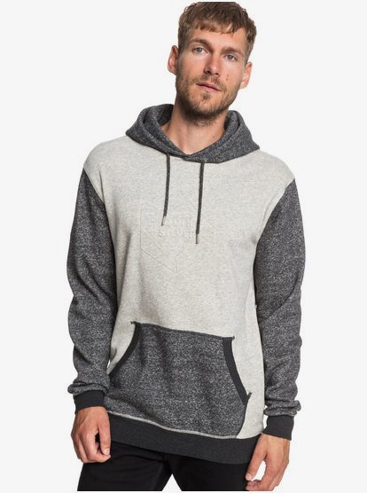 Global Grasp Hoodie Voor Heren Black Quiksilver quiksilver kopen in de aanbieding