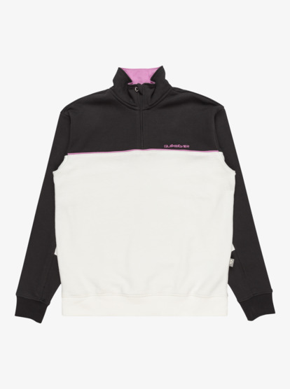 Half zip track sales sweatshirt