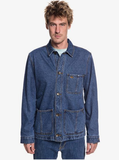 rad trad - denim jacket voor heren eqyjk03444 | quiksilver
