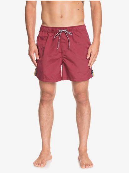 Vibes 16 Zwembroek Voor Heren Red Quiksilver quiksilver kopen in de aanbieding