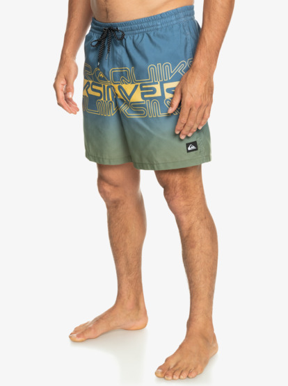 Everyday Wordblock 17" - Swim Shorts for Men  EQYJV04005