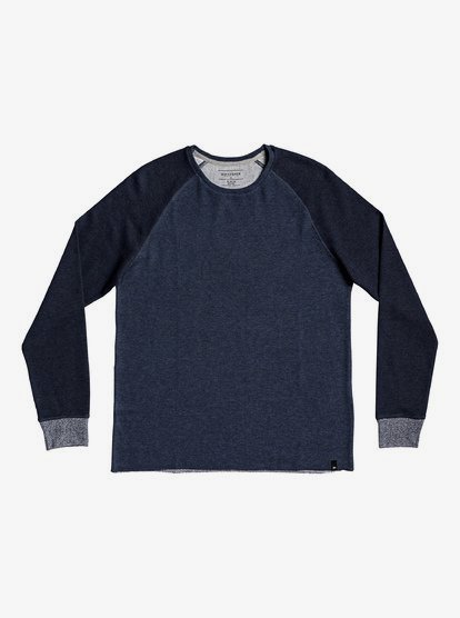 Hakone Summer Sweater Voor Heren Blue Quiksilver quiksilver kopen in de aanbieding