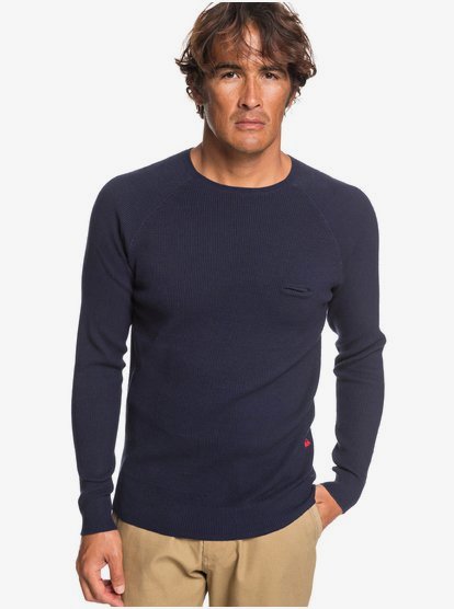 quiksilver, Джемпер Boudigau, NAVY BLAZER (byj0) 0 Джемпер Boudigau Синий EQYSW03240 Quiksilver